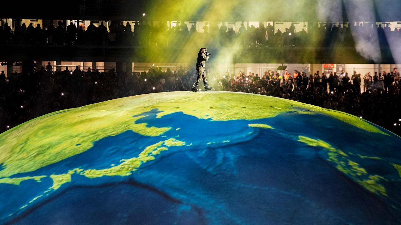 In photos: Kanye West turns Istanbul concert into globe-lit stadium spectacle