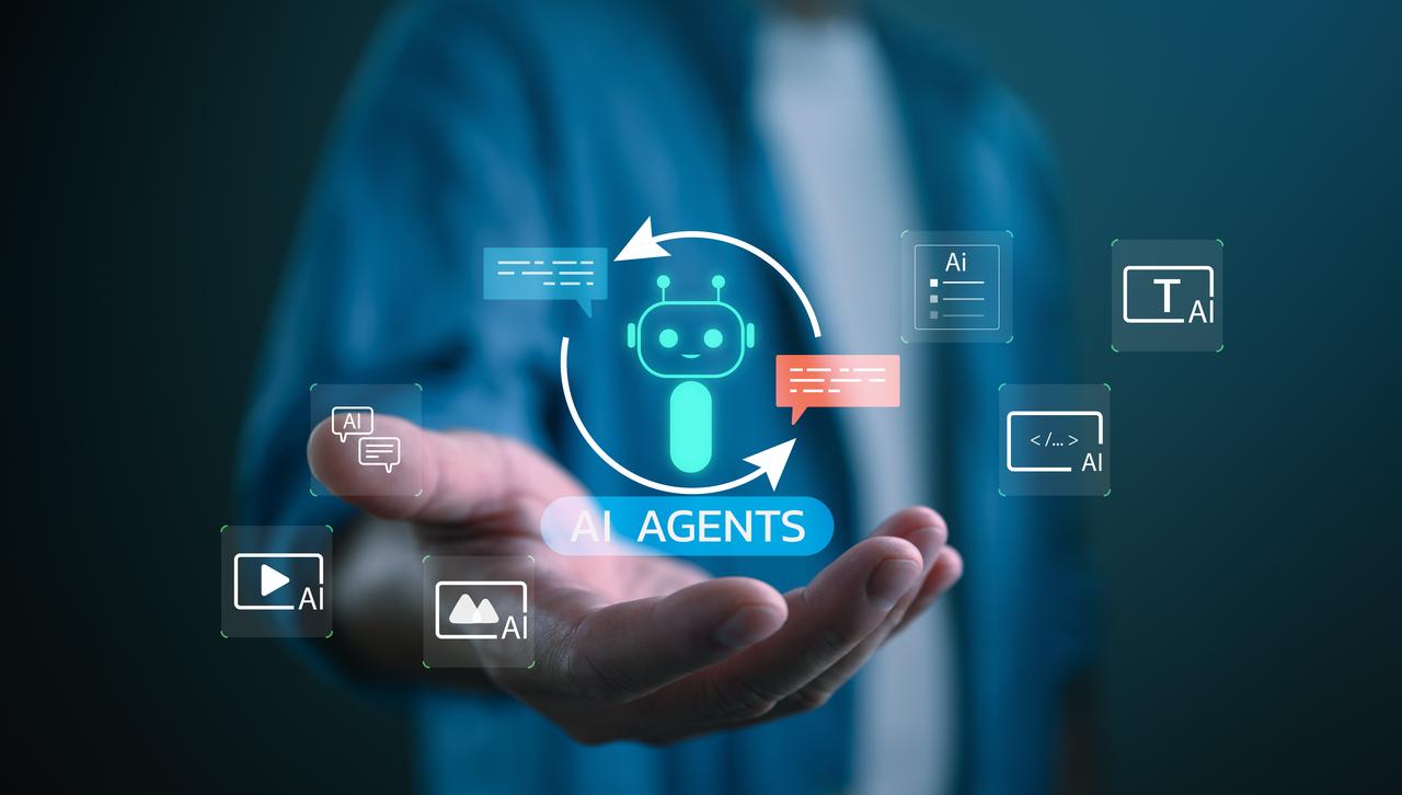 Multi AI agents concept with virtual chatbot icons and automation workflow, representing intelligent systems collaboration, generative artificial intelligence and digital business transformation, accessed on May 31, 2026. (Adobe Stock Photo)