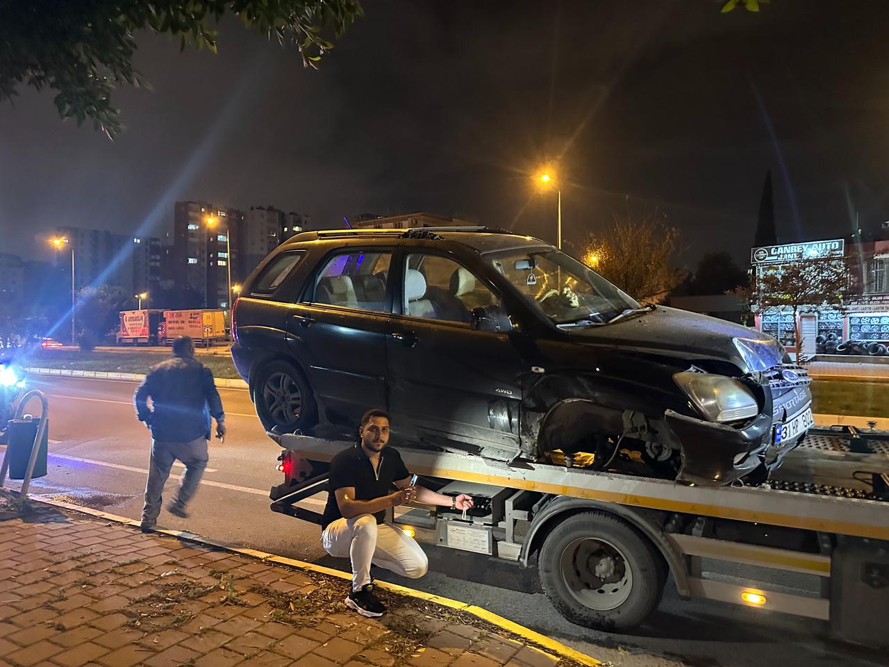 A 26-year-old Saudi woman arrested after striking a police officer with her vehicle and fleeing a traffic checkpoint in Adana, Türkiye, accessed on May 31, 2026. (IHA Photo)