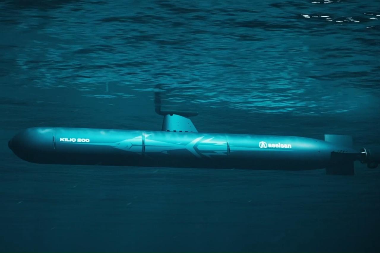 Aselsan unveils Kilic kamikaze submarine drone and Tufan surface drone