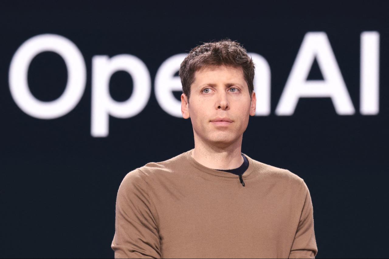 OpenAI CEO Sam Altman speaks during the Microsoft Build conference at the Seattle Convention Center Summit Building in Seattle, Washington on May 21, 2024. (AFP Photo)