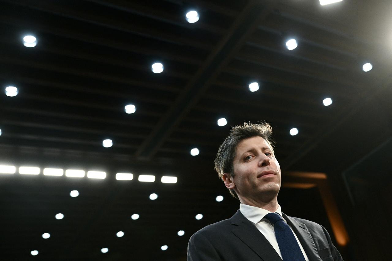 Open AI CEO Sam Altman arrives for a US Senate Commerce Committee hearing on artificial intelligence (AI) on Capitol Hill in Washington, DC, on May 8, 2025. (AFP Photo)