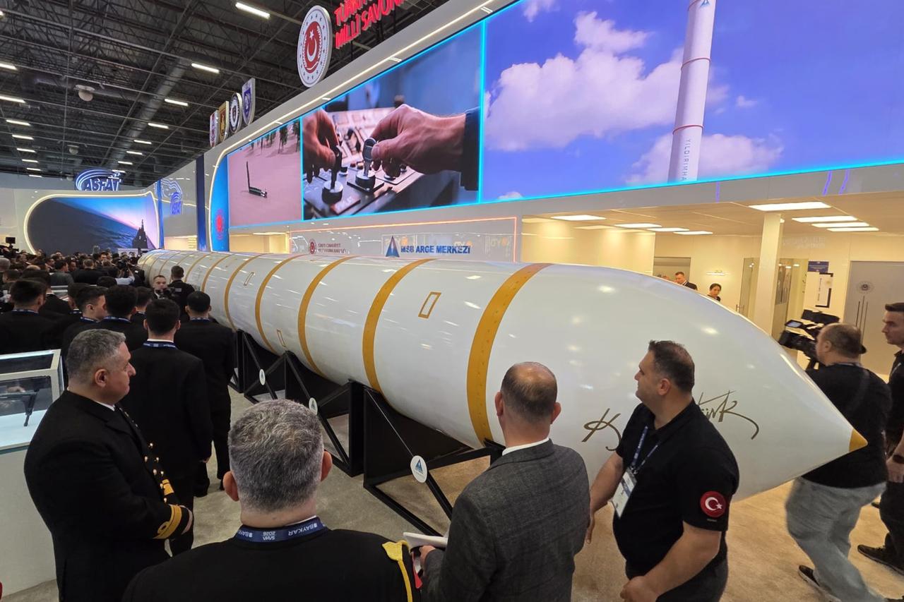 Türkiye unveils first-ever intercontinental ballistic missile Yildirimhan