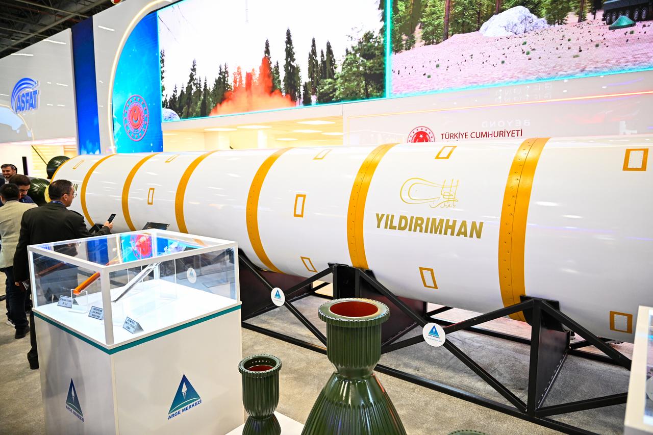 Türkiye unveils first-ever intercontinental ballistic missile Yildirimhan