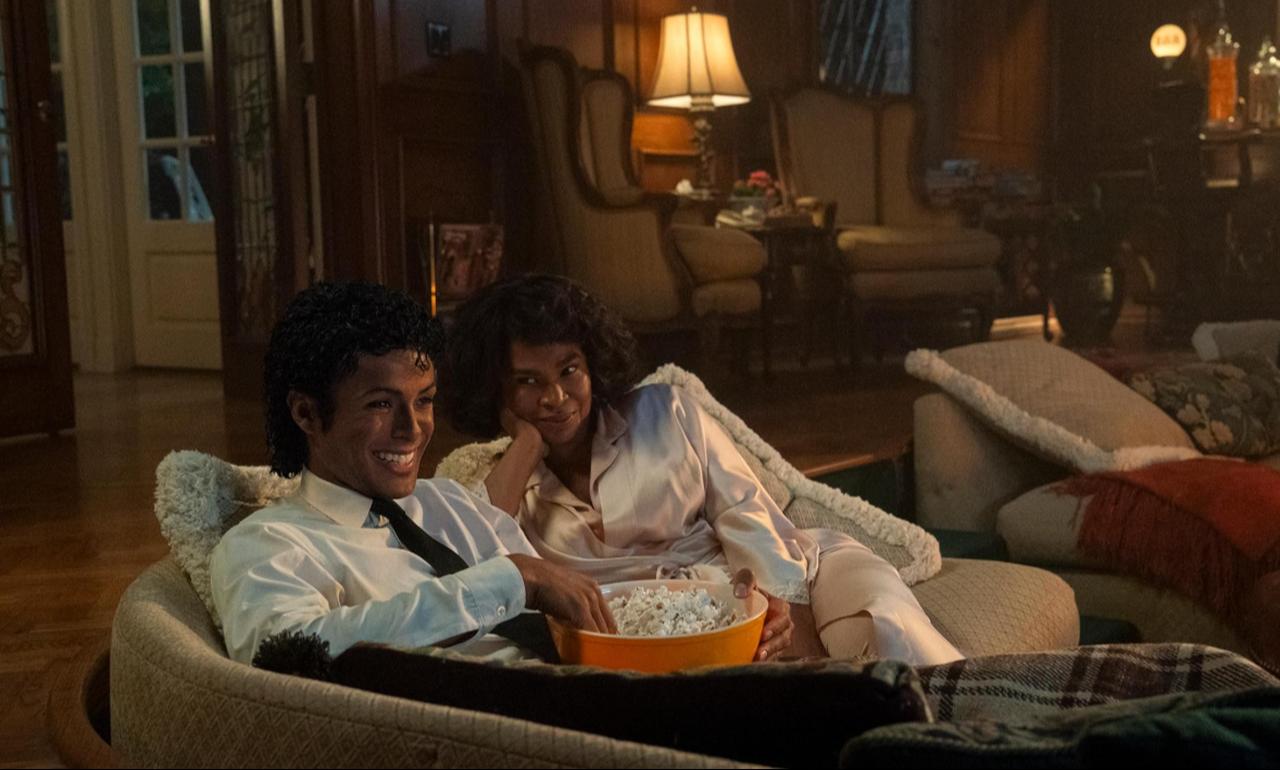 Scene from Michael, the biographical film portraying the life and legacy of Michael Jackson.  (Photo via GK Films)