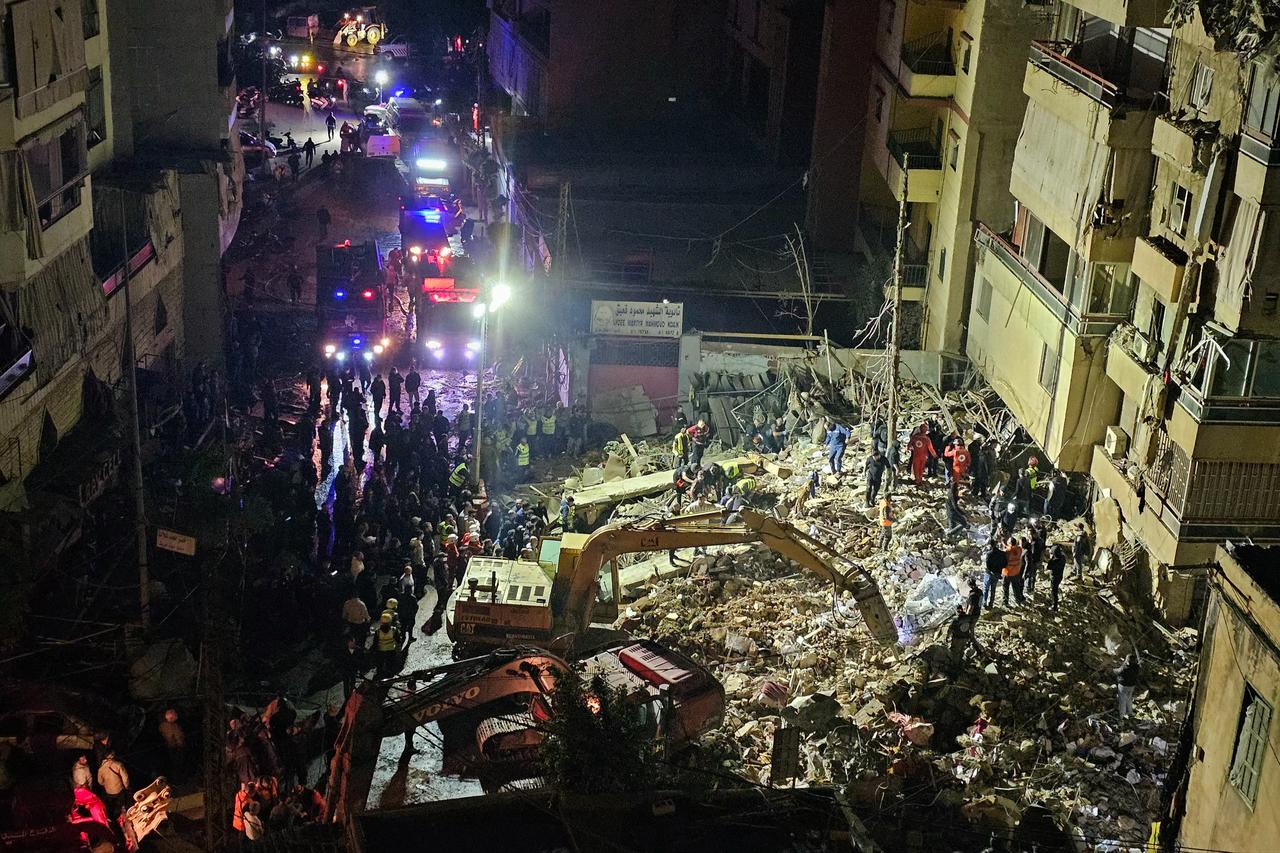 Israel strikes Beirut for first time since Hezbollah ceasefire