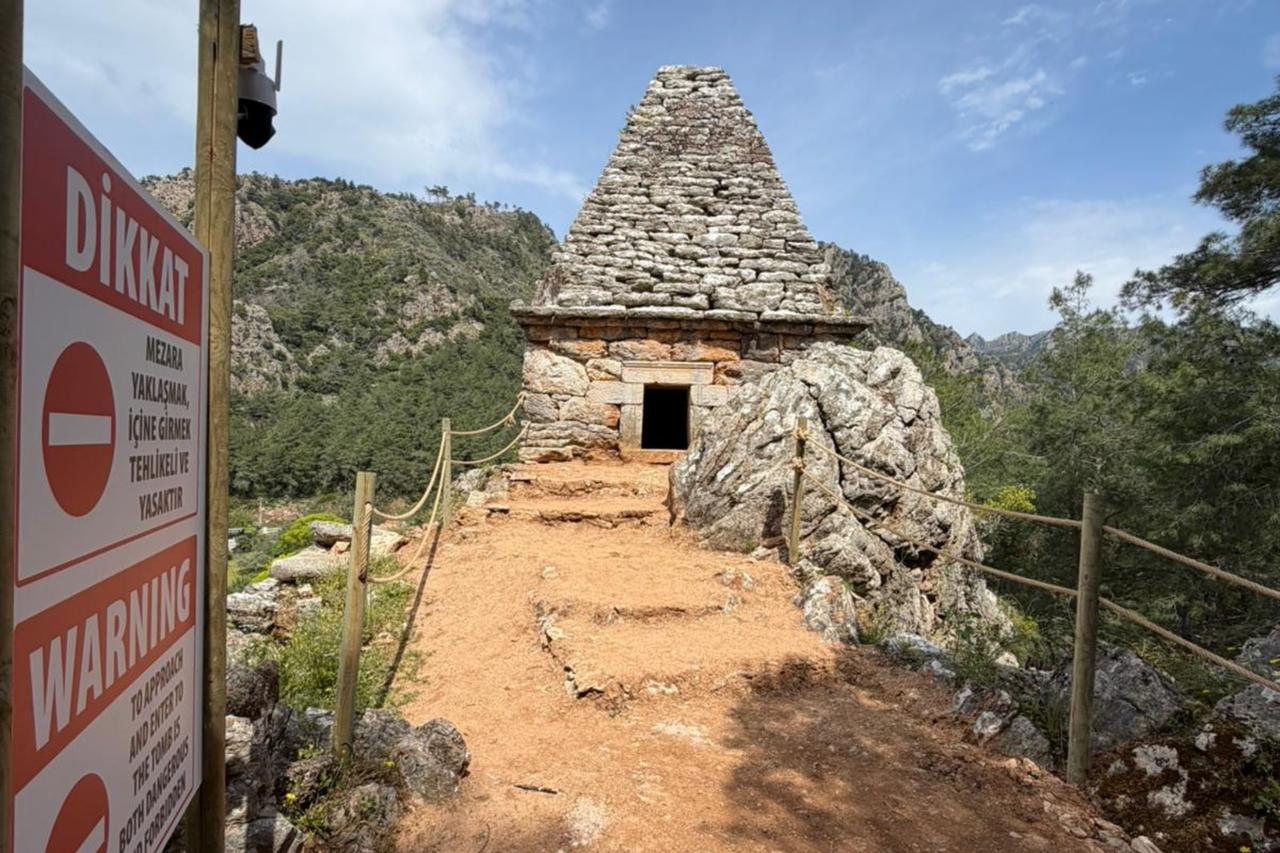 Marmaris opens rare pyramid-style tomb linked to Mausoleum of Halicarnassus
