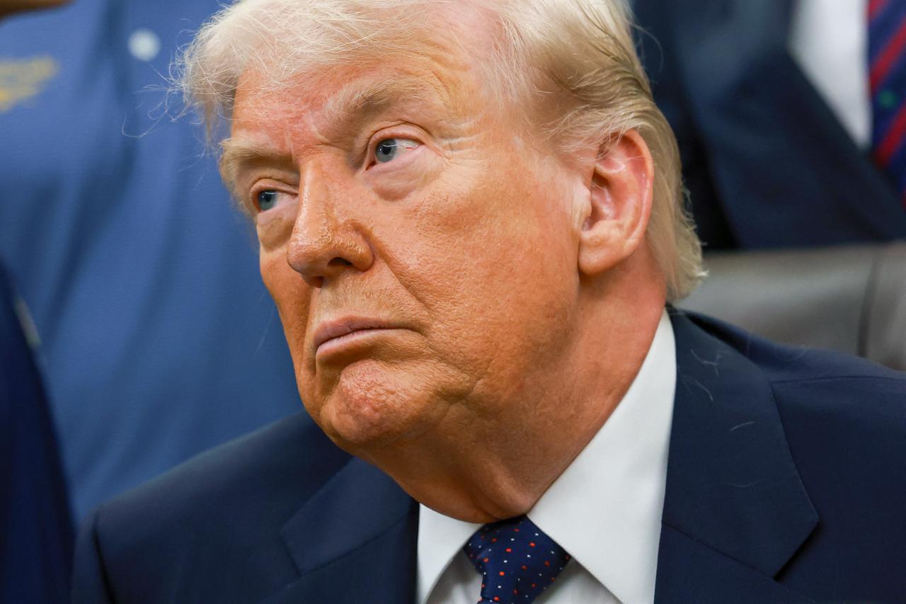 U.S. President Donald Trump looks on during a proclamation signing in the Oval Office of the White House on May 5, 2026 in Washington, DC. (AFP Photo)