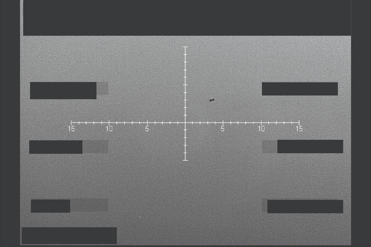 This handout image released by the US Department of Defense on May 8, 2026, shows what the Department of Defense and FBI say is an infrared still image (black hot) captured of unidentified object(s) over western United States in September, 2025.
