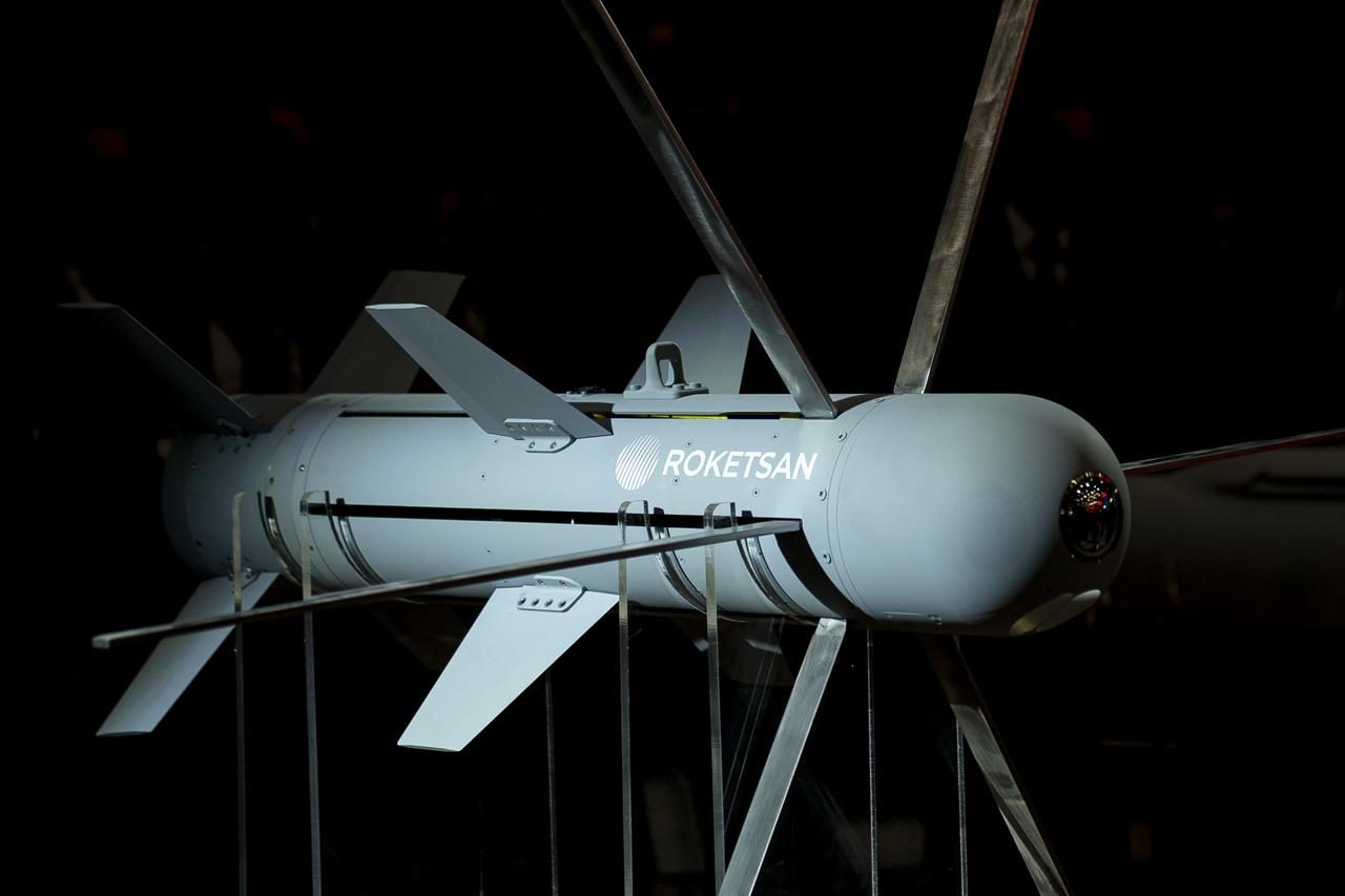 Turkish defense firm Roketsan unveiled Nester (Scalpel) at the SAHA 2026 International Defense, Aerospace and Space Industry Fair in Istanbul, May 5, 2026. (AA Photo)