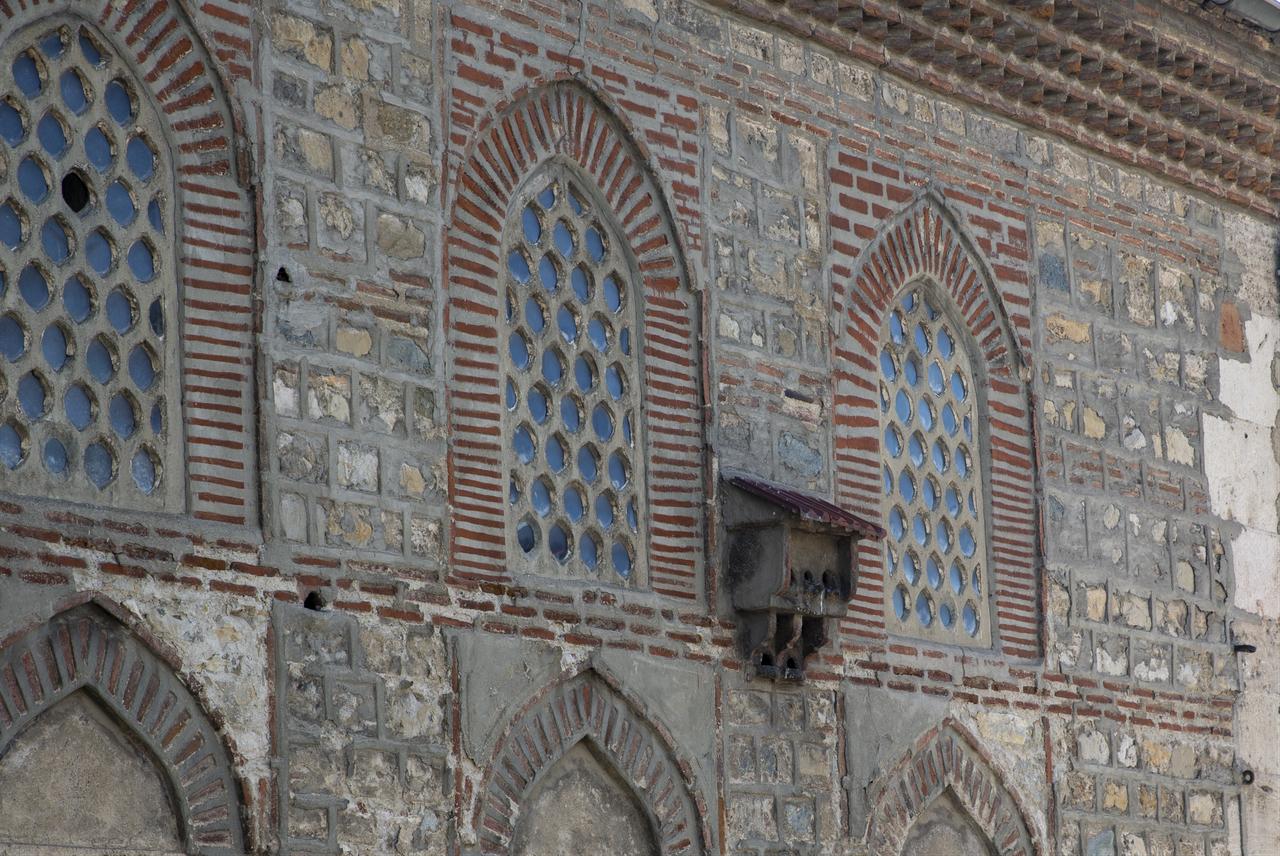 A view of Ottoman-era birdhouses built into historic structures in Bolu, Türkiye, May 9, 2026. (AA Photo)