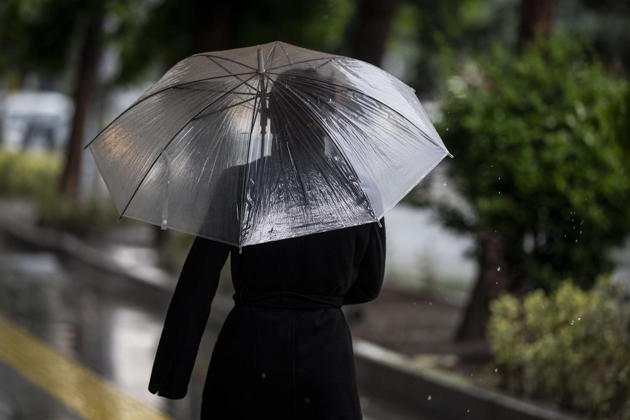 It's raining in Ankara, Türkiye on May 24 2026 (AA Photo)