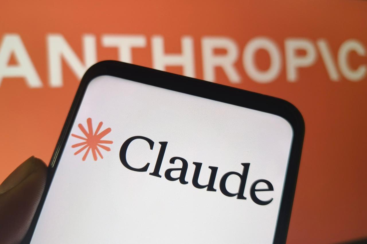 The Claude logo is displayed on a smartphone with Anthropic branding in the background, accessed on June 10, 2026. (Adobe Stock Photo)