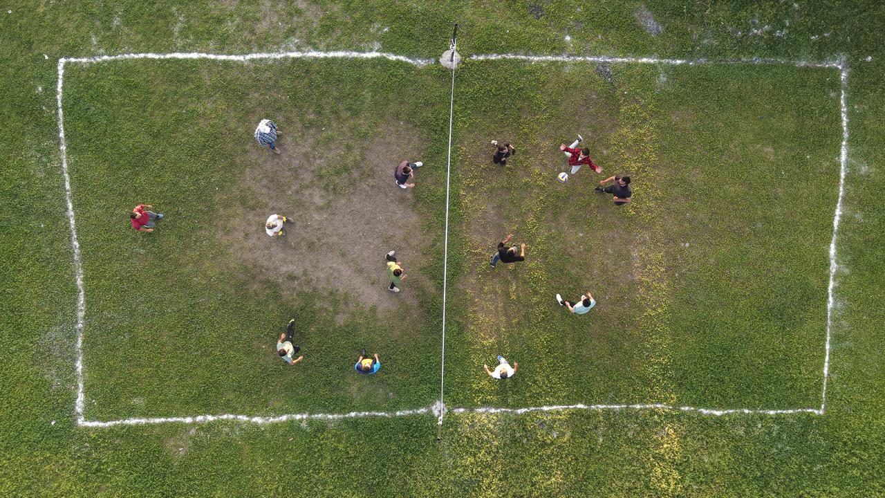Turkish villagers uphold 15-year evening volleyball tradition
