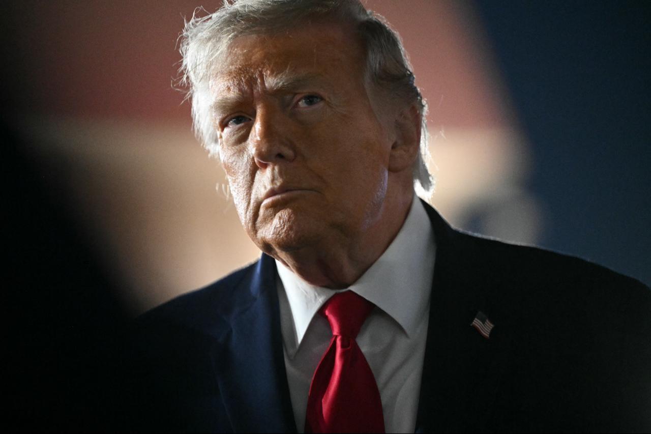 US President Donald Trump speaks to the press before boarding Air Force One prior to departure from John F. Kennedy International Airport, in New York, June 9, 2026. (AFP Photo)