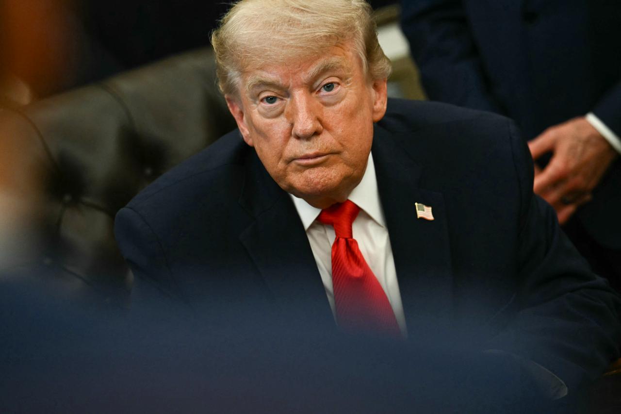 US President Donald Trump speaks before signing a proclamation in the Oval Office of the White House in Washington, DC, June 11, 2026. (AFP Photo)