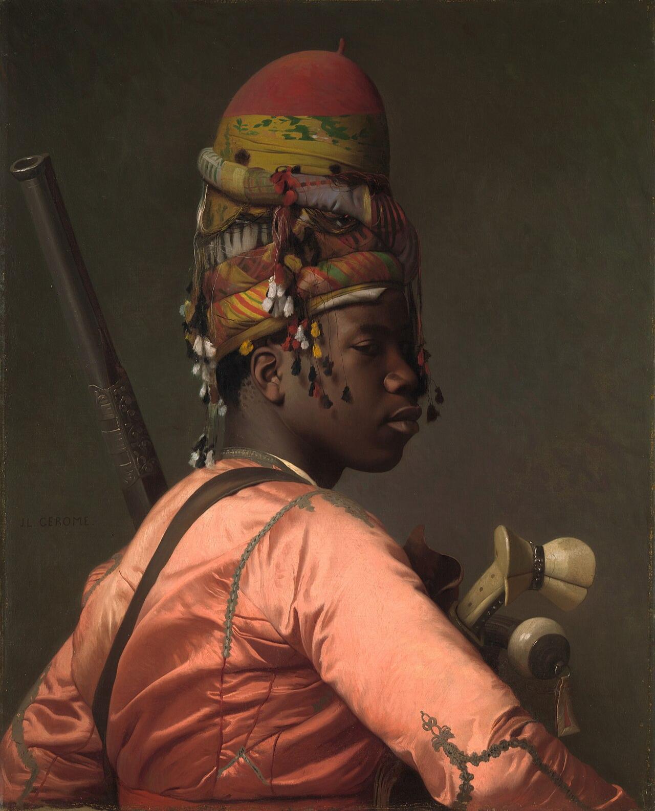 Bashi-Bazouk, an oil on canvas painting by French artist Jean-Leon Gerome, from 1869. (Photo via Wikipedia)