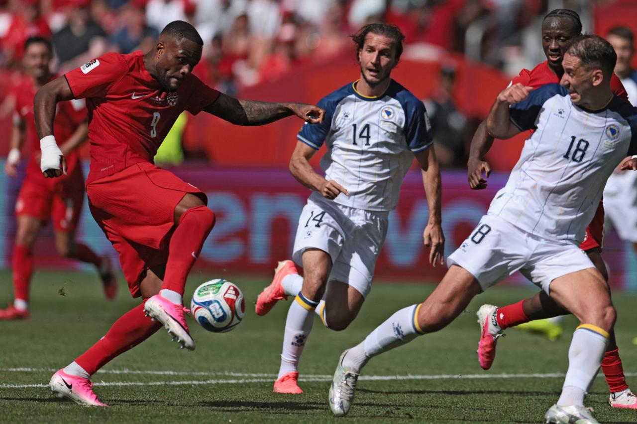 Canada earns first World Cup point with draw against Bosnia and Herzegovina