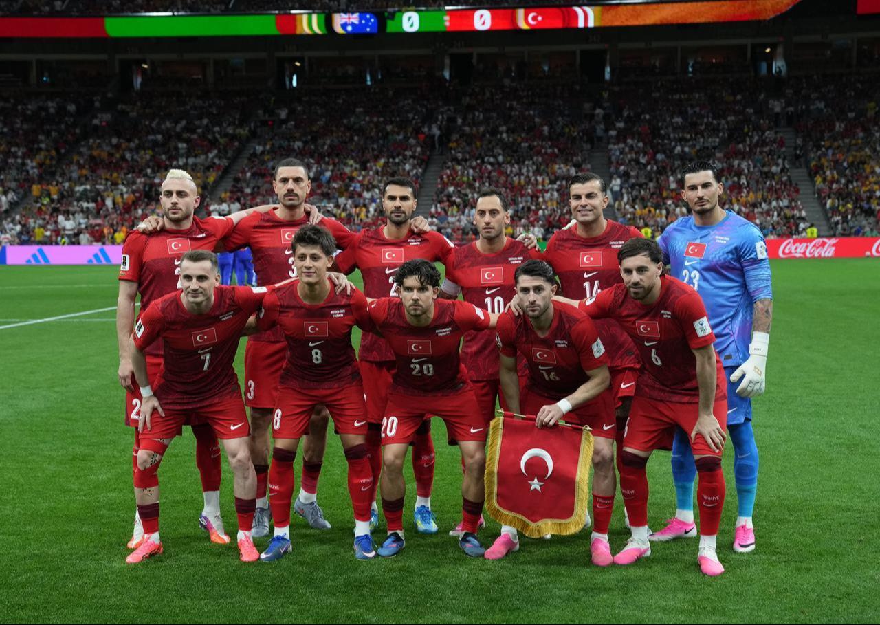 The Australian and Turkish national teams faced off at BC Place Stadium on June 14, 2026, in Vancouver, Canada. (AA Photo)