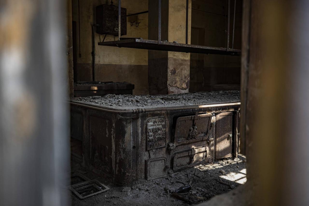 A view of the historic Greek Orthodox Orphanage on Buyukada, Istanbul, Türkiye, Aug. 26, 2021. (AA Photo)