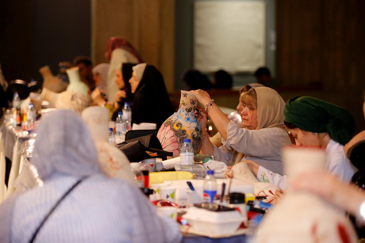 Tehran museum honors Minab school victims of US-Israeli attack