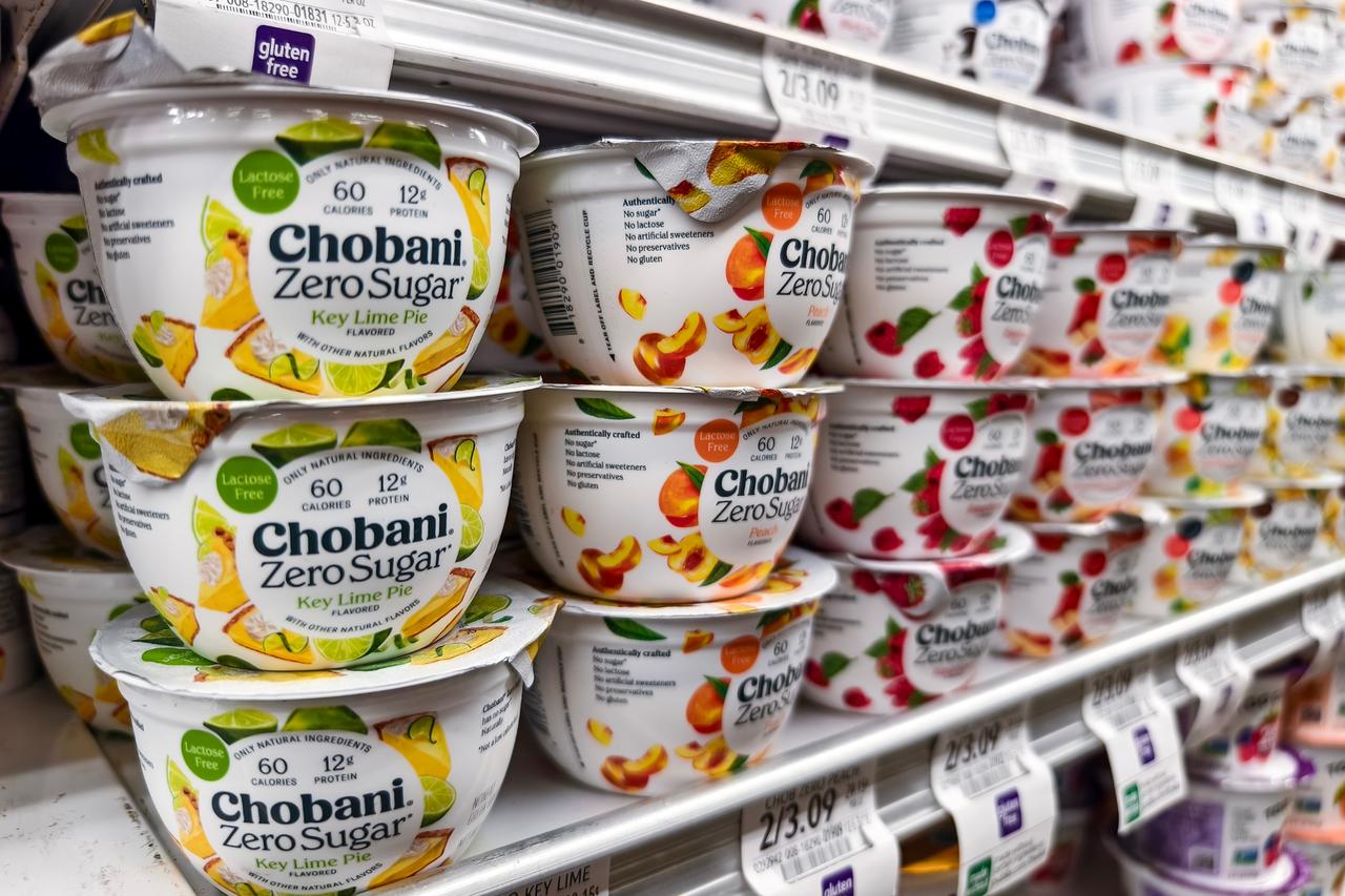 Danone sues Chobani over protein content claims on yogurt labels