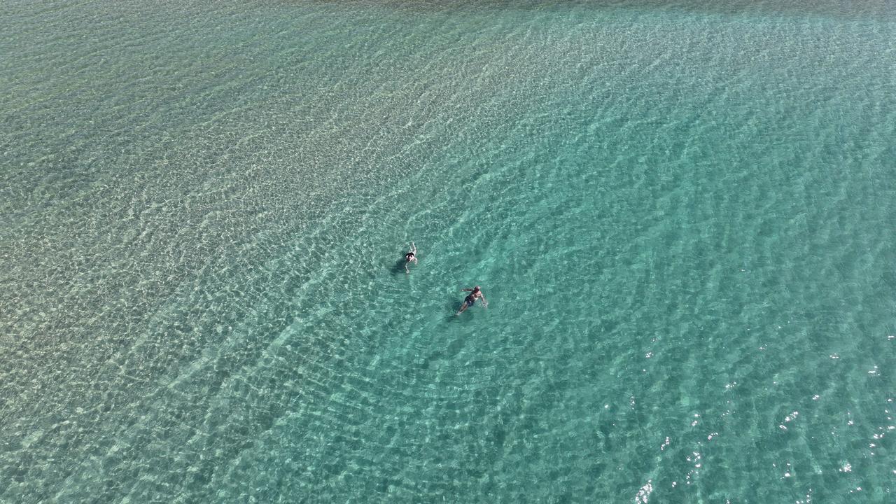 An aerial view of the Saros Gulf, located between the Kesan and Enez districts of Edirne and the Gelibolu district of Canakkale in northwestern Türkiye, June 16, 2026. (AA Photo)