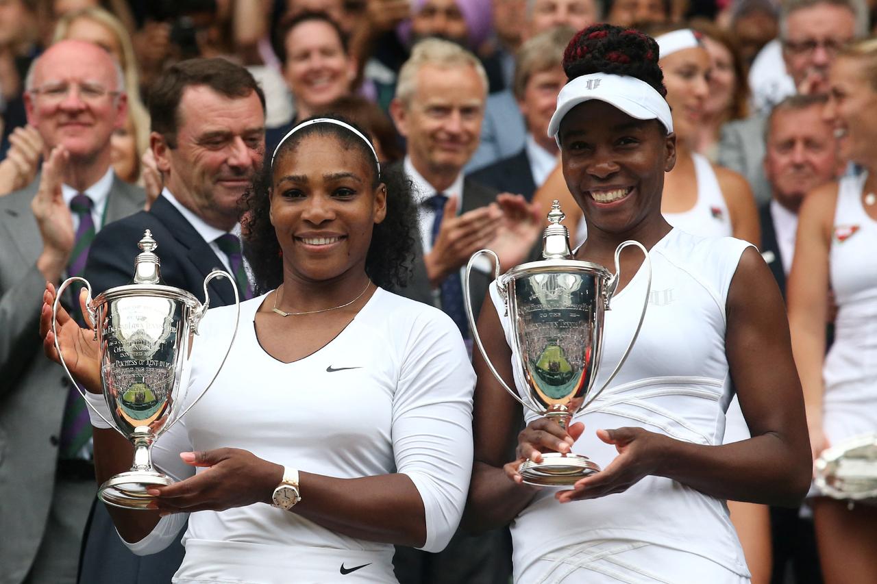 Serena Williams returns to Wimbledon with sister Venus for doubles