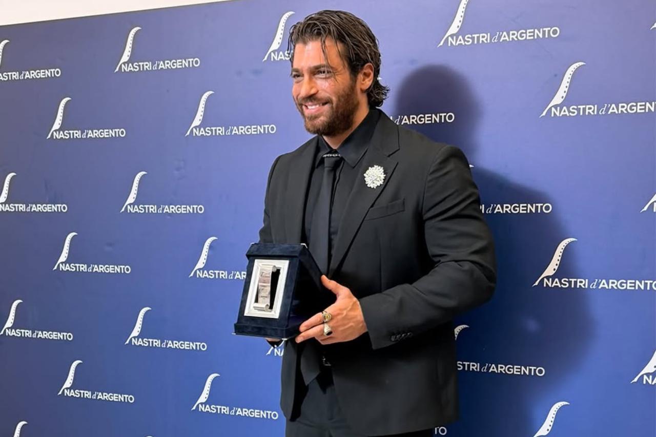 Can Yaman joins Italian TV awards night as Nastri d'Argento honors top series Image