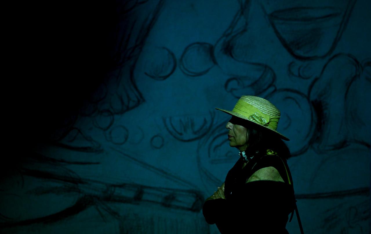 The premiere of the "Matisse" digital exhibition is held at CerModern in Ankara, Türkiye, June 16, 2026. (AA Photo)