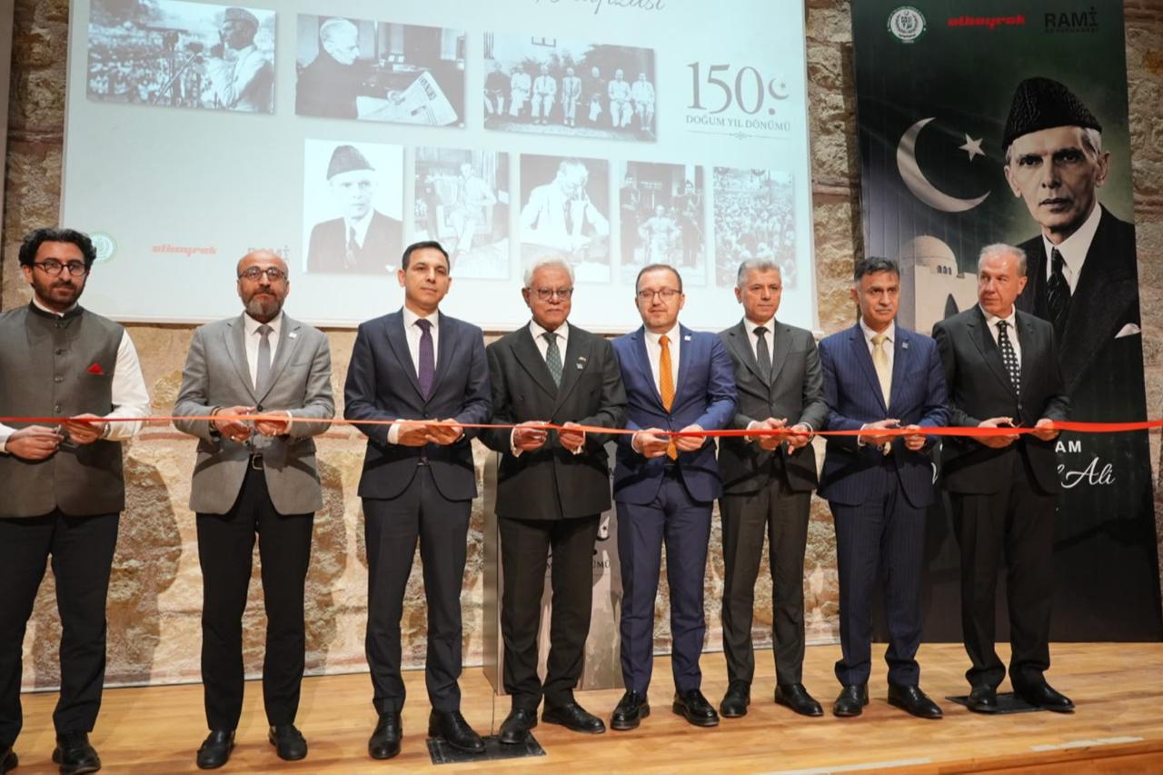 Pakistan opens Jinnah photo exhibition at Istanbul's Rami Library