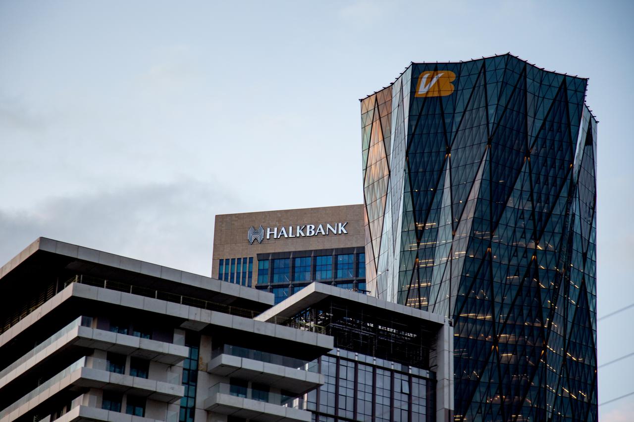 A view of modern office towers, including the headquarters of Türkiye's state-owned lender Halkbank, at the Istanbul Financial Center in Istanbul, Türkiye, Jan. 22, 2024. (Adobe Stock Photo)
