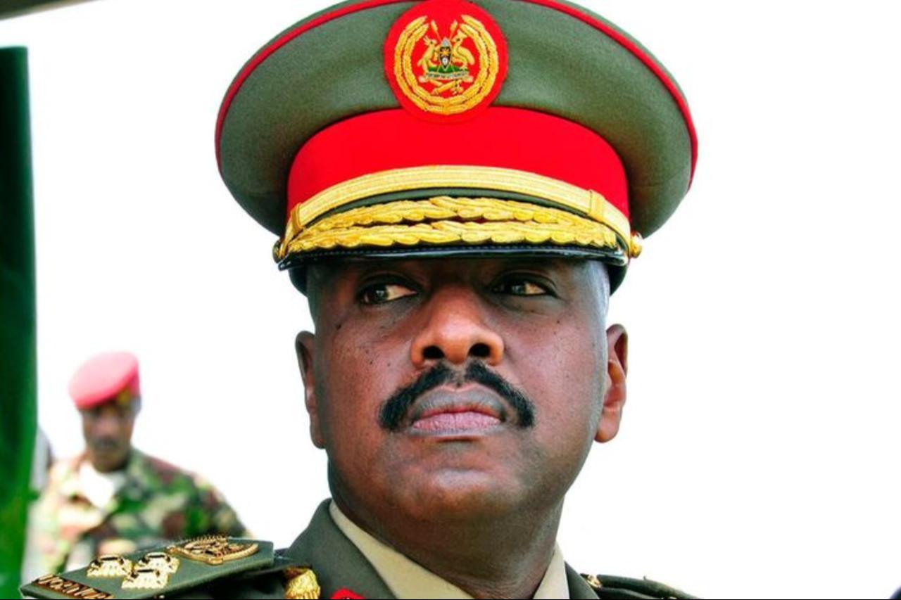 The son of Uganda's President Yoweri Museveni, Major General Muhoozi Kainerugaba attends a ceremony in which he was promoted from Brigadier to Major General at the country's military headquarters in Kampala, May 25, 2016. (AFP Photo)