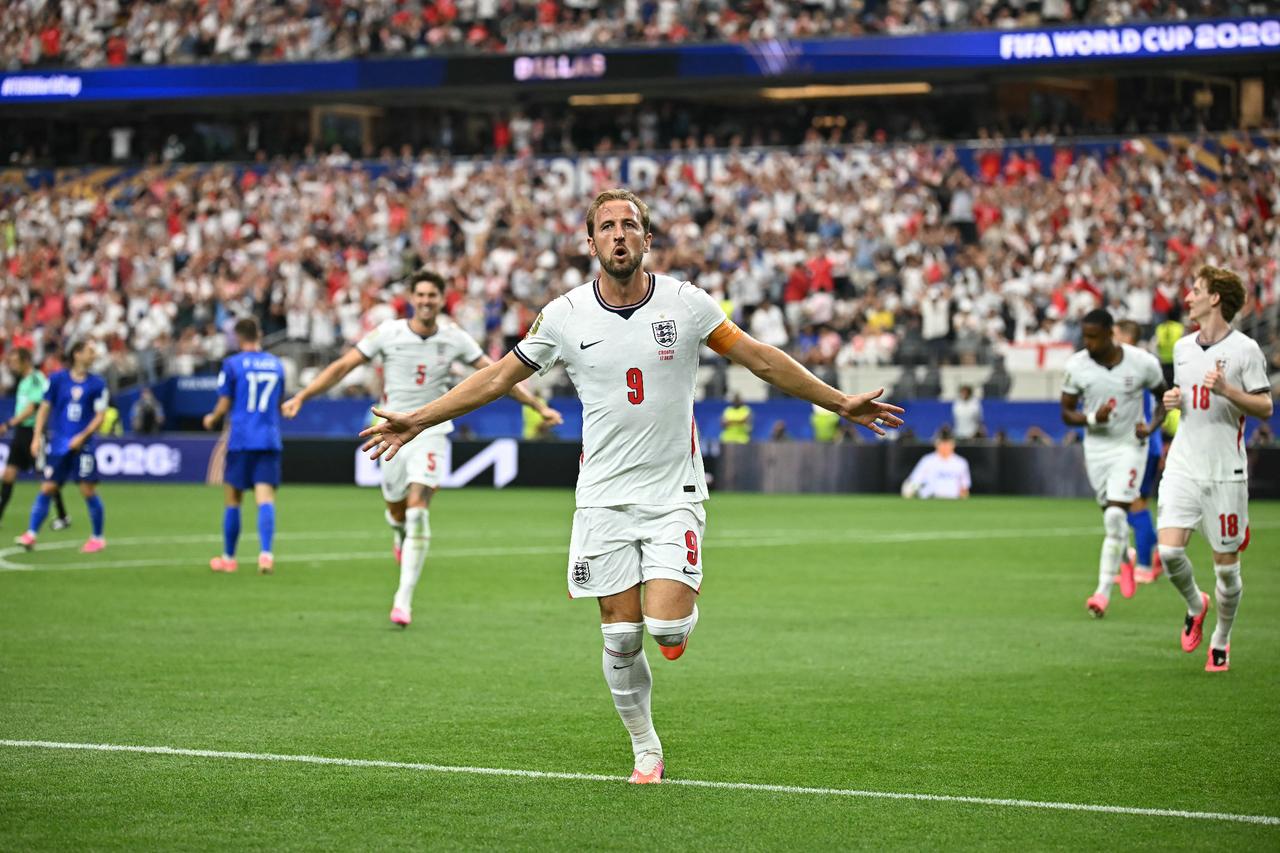 Kane leads England through Croatia scare in 4-2 World Cup opener