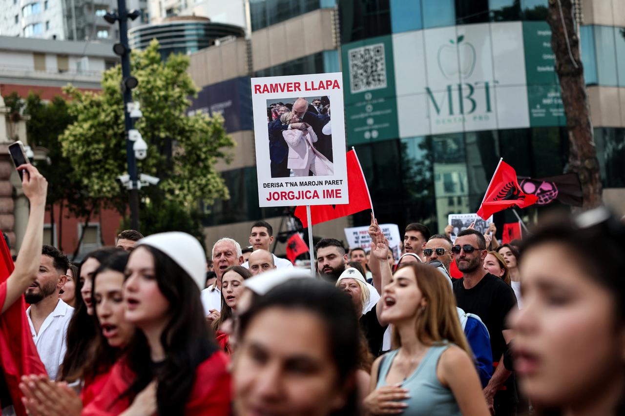 Albania's Rama blames Iranian hackers for Kushner-linked resort protests