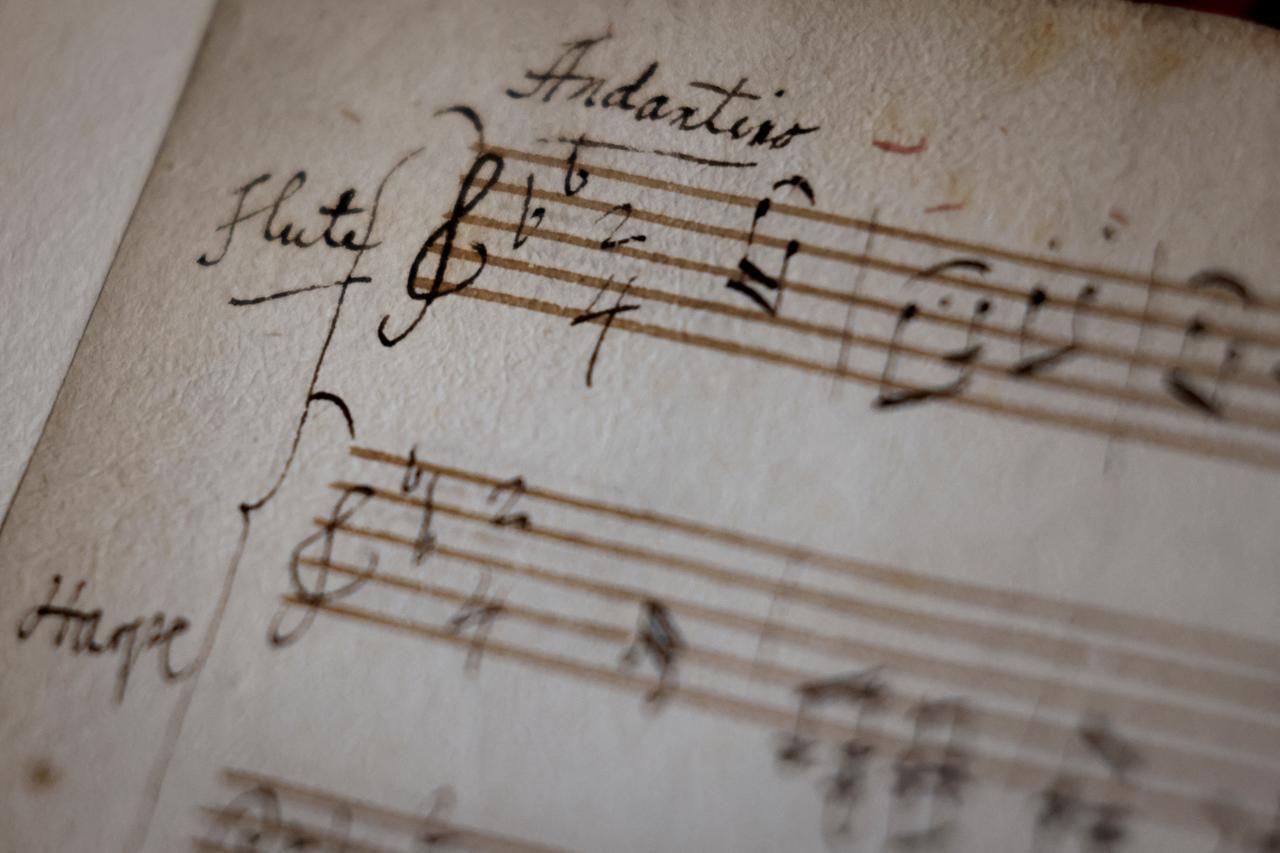 Mozart handwritten manuscript found, compositions to be premiered