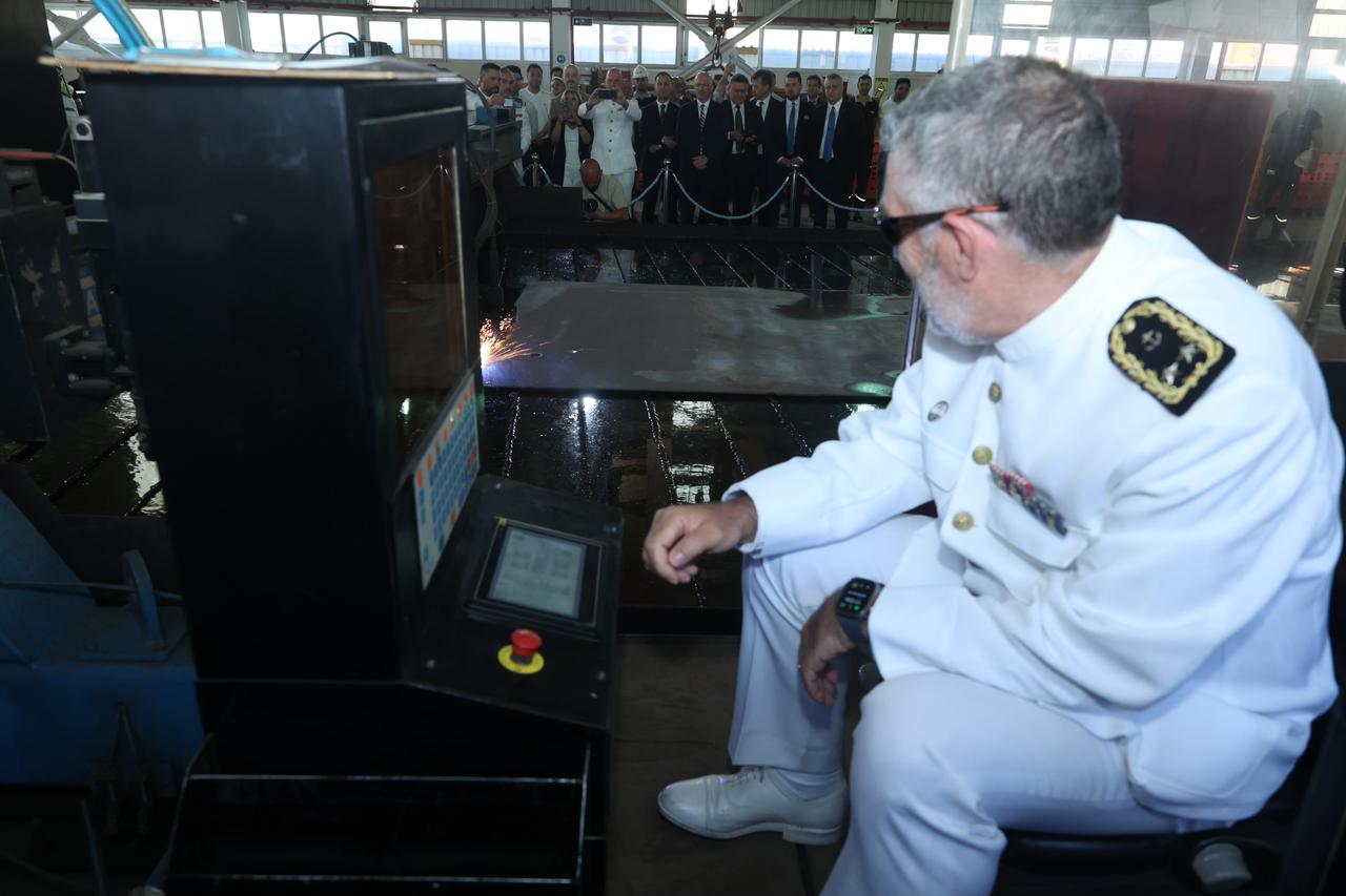 Türkiye's STM begins building second logistics ship for Portugal
