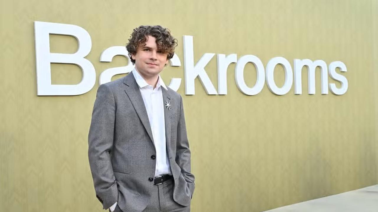 Director Kane Parsons attends the LA special screening of "Backrooms" at the Aero Theatre in Santa Monica, California on May 7, 2026. 
(AFP Photo)