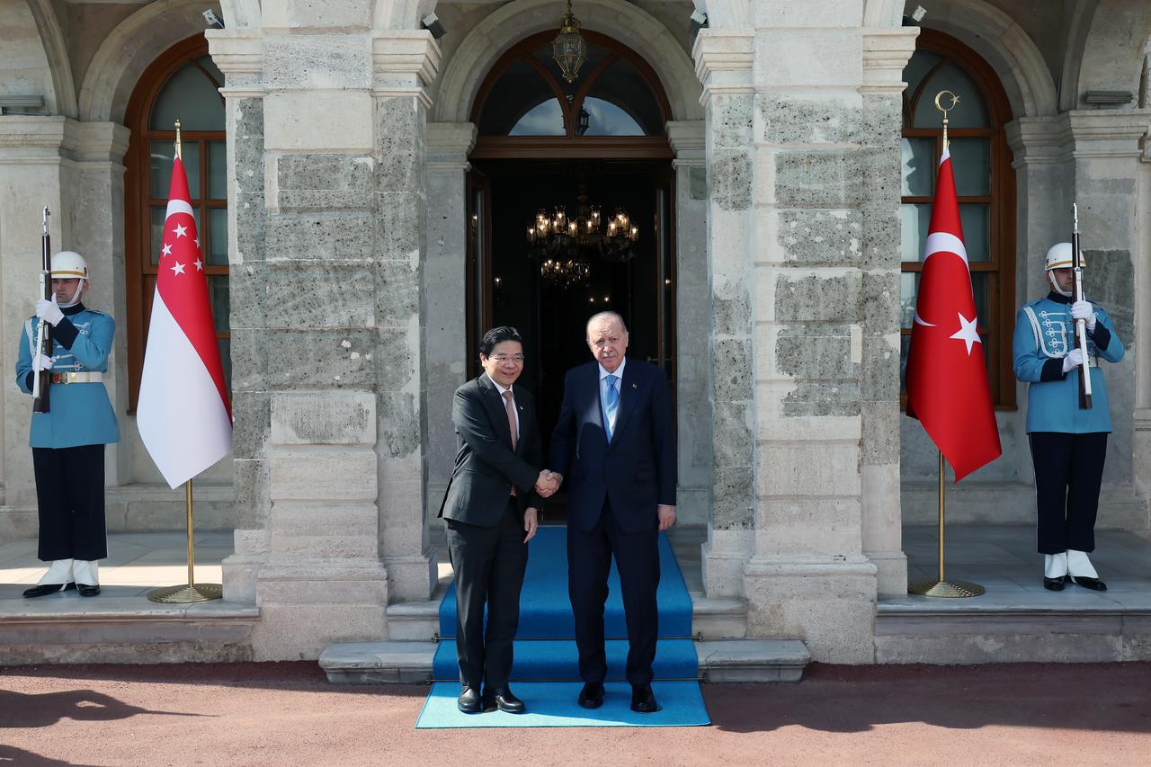 Erdogan, Singapore’s Wong discuss deeper cooperation in Istanbul
