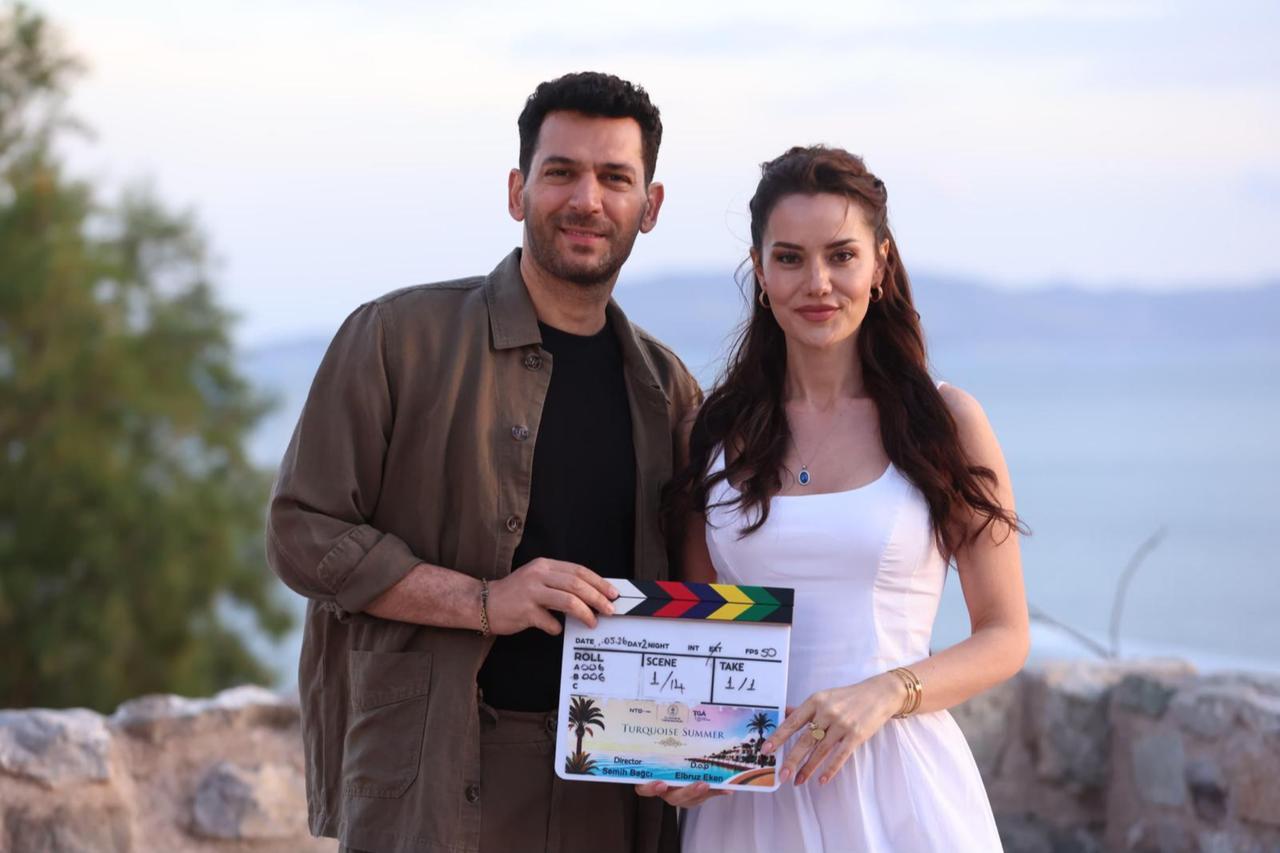 Murat Yildirim, Fahriye Evcen lead GoTürkiye's new miniseries 'Turquoise Summer'