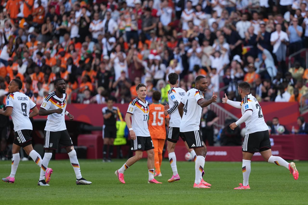 Germany beats Côte d'Ivoire 2-1 on stoppage-time winner in Toronto