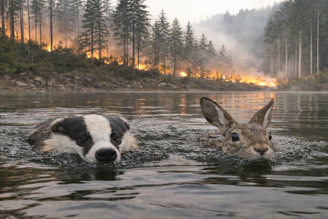 Intense heatwaves threaten global wildlife survival