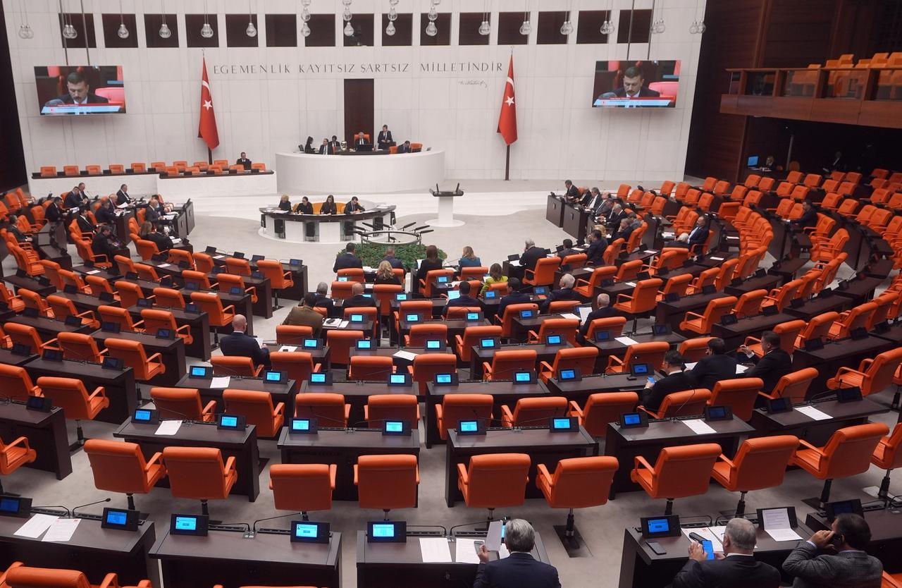 The Turkish Grand National Assembly (TBMM) in Ankara, Türkiye, November 5, 2024. (AA Photo)