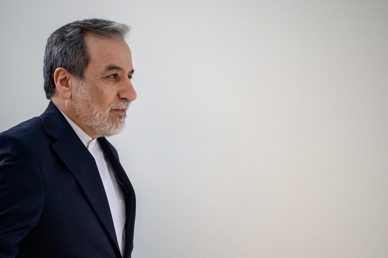 Iran's Foreign Minister Abbas Araghchi arrives for a bilateral meeting with Switzerland's counterpart at the Burgenstock luxury hotel complex overlooking Lake Lucerne, Switzerland, June 21, 2026. (AFP Photo)
