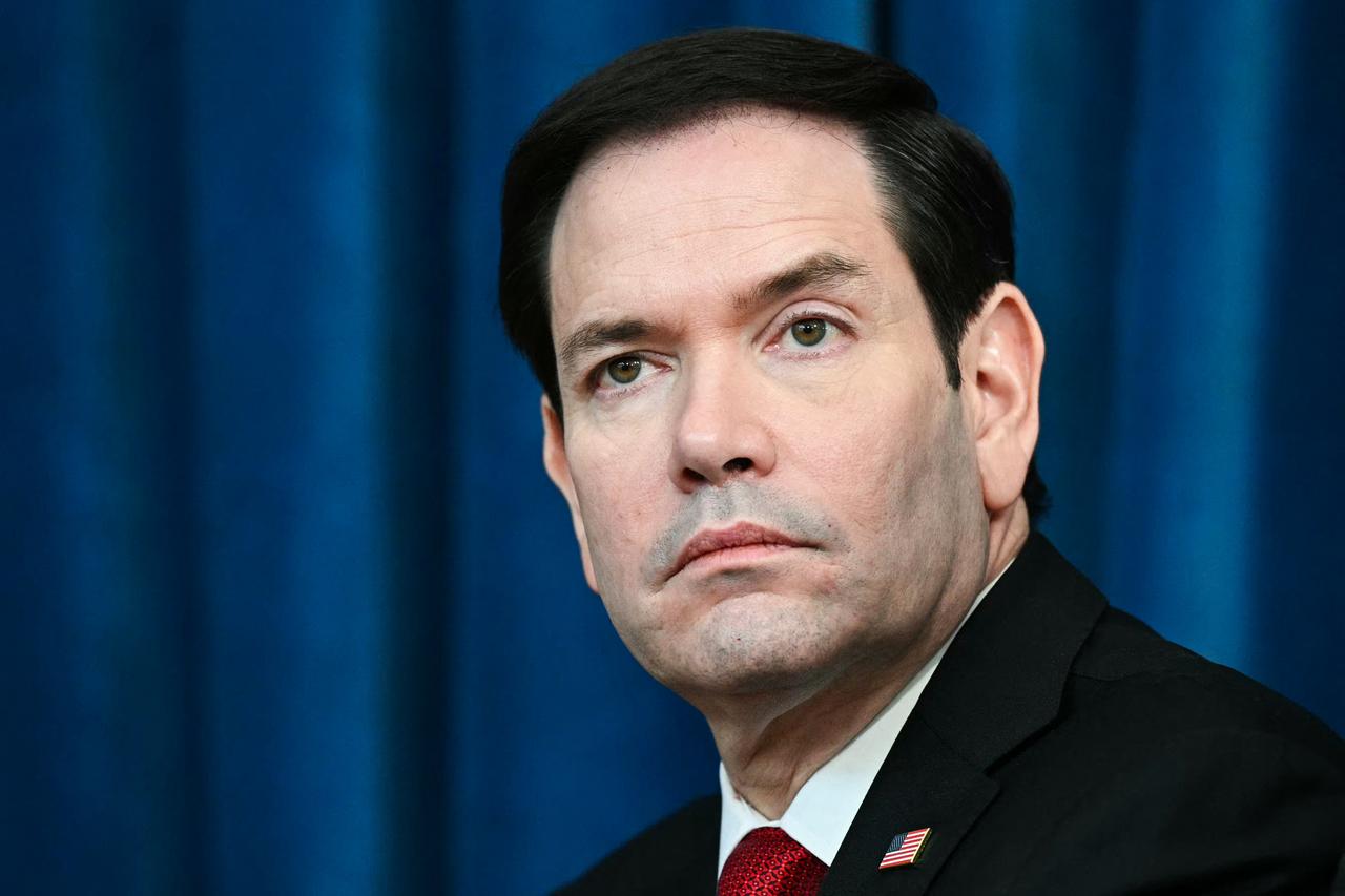 US Secretary of State Marco Rubio attends a bilateral meeting between US President and Qatar's Emir on the sidelines of the G7 summit, in Evian, eastern France, June 16, 2026. (AFP Photo)