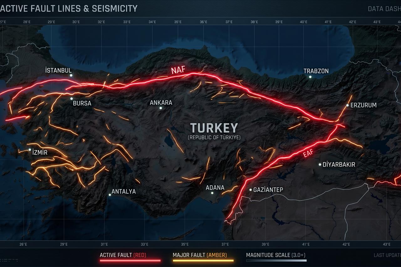 Türkiye updates active fault map for first time in 13 years