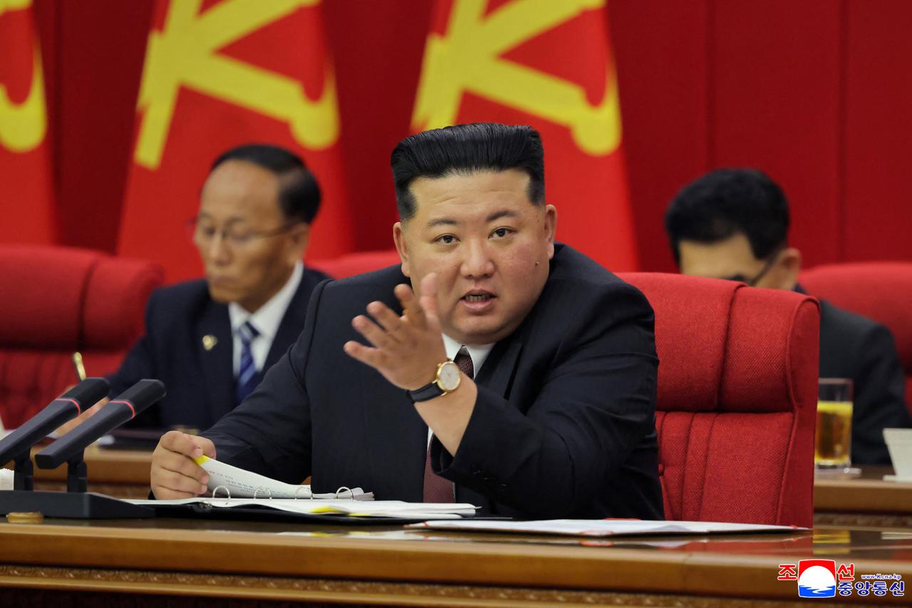 North Korea warns of nuclear war risk, vows faster defense buildup