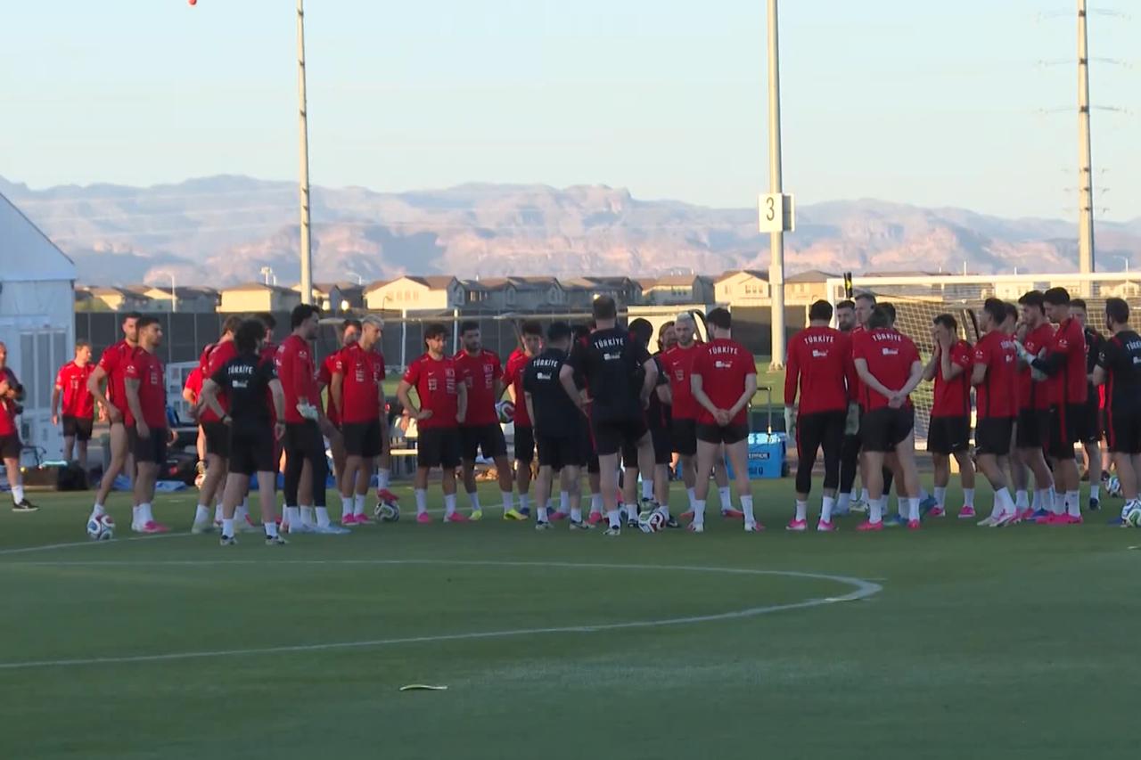Türkiye holds final Arizona training ahead of US World Cup clash