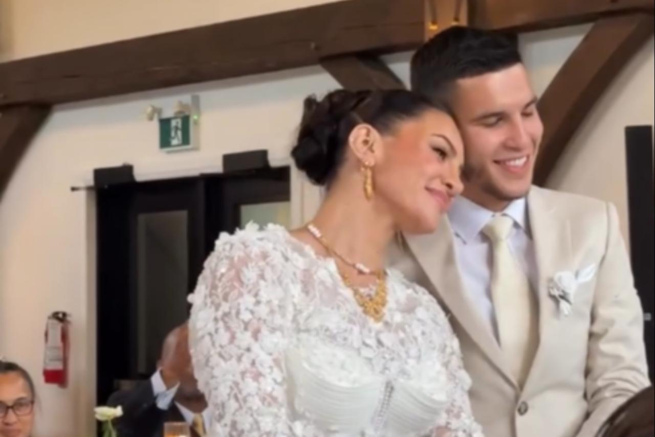 Mother of Drake's son Sophie Brussaux marries Turkish fighter Efe Caliskan