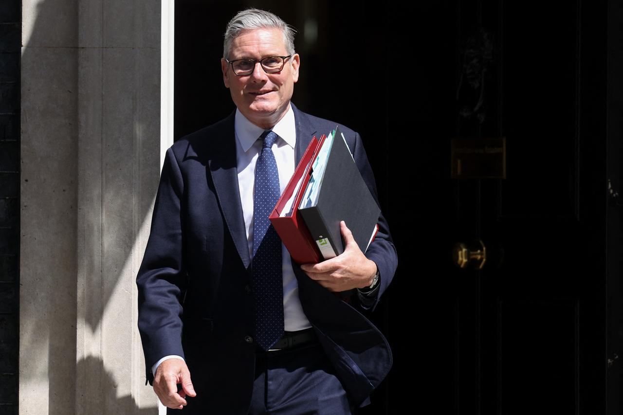Starmer says he is leaving Britain in 'better shape' than he found it Image